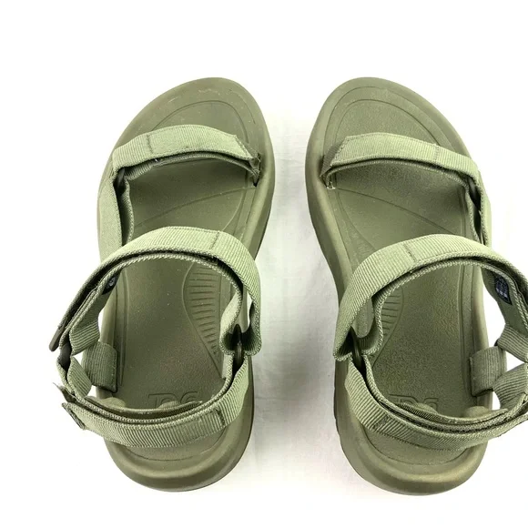 Teva Hurricane XLT2 Ampsole Green Platform Sandals - Picture 4 of 10